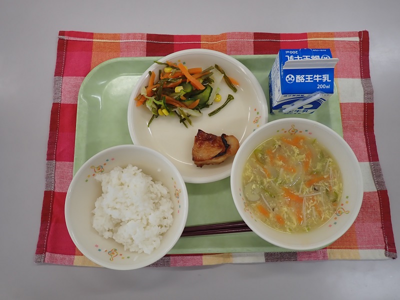 9月12日の給食