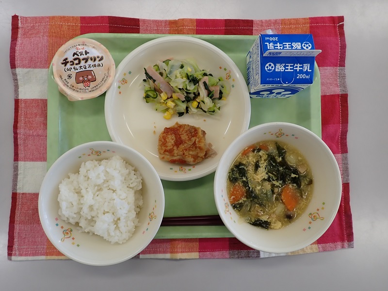 10月24日の給食Aコース