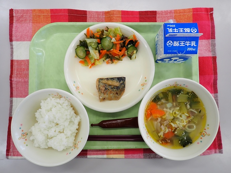 3月6日の給食
